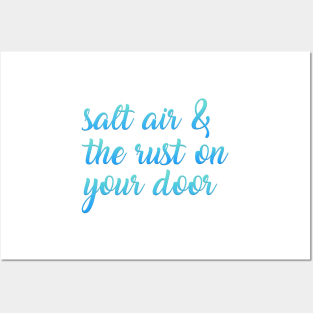 Salt Air and the Rust on Your Door Taylor Swift Posters and Art